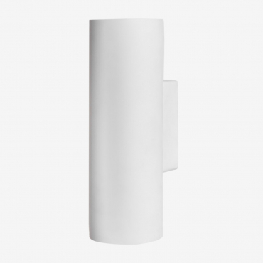 Applique Murale D'extérieur En Ciment Curonisy Blanc - Sklum