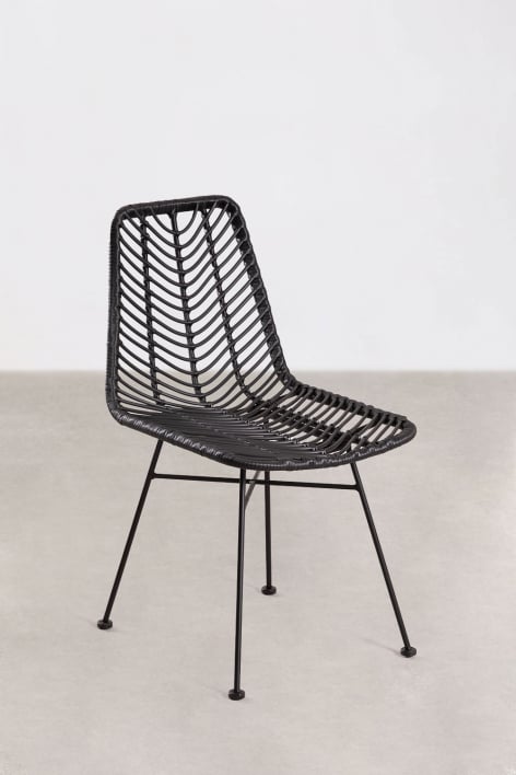 Chaise de jardin en rotin synthétique Gouda Colors