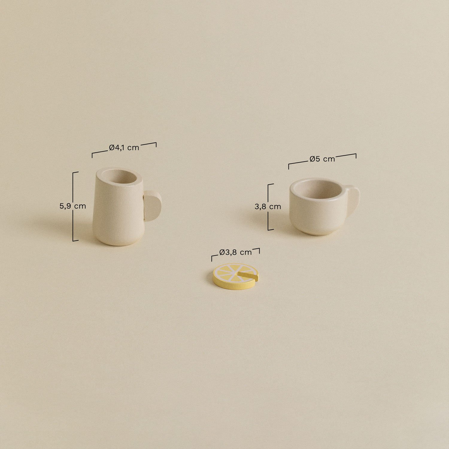 Set de thé en bois Drusilla Kids, mesures