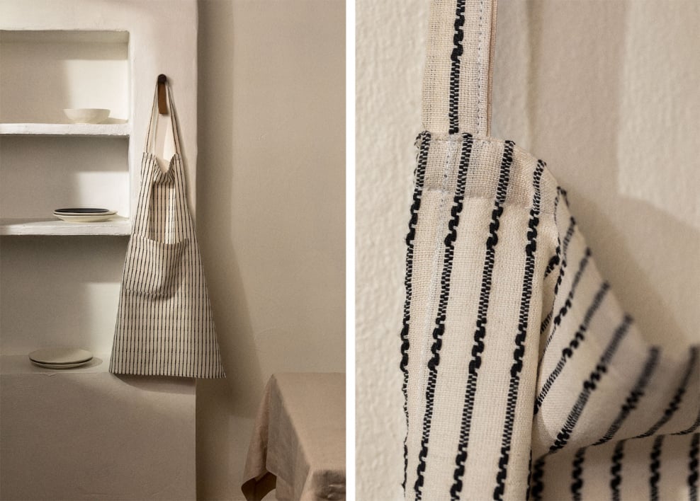 Tablier en coton Oziel