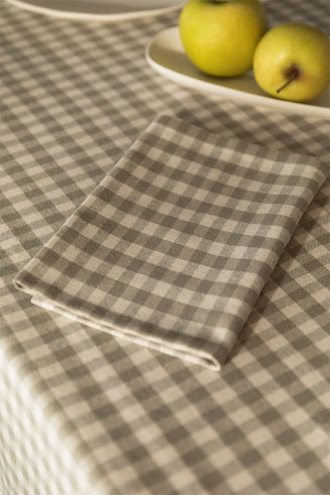 Pack de 2 serviettes en coton Hillary