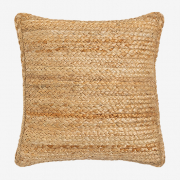 Coussin Carré En Jute (40x40 Cm) Ticmon Naturel - Sklum