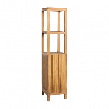 Étagère En Bois De Teck Melvil Bois De Teck - Sklum