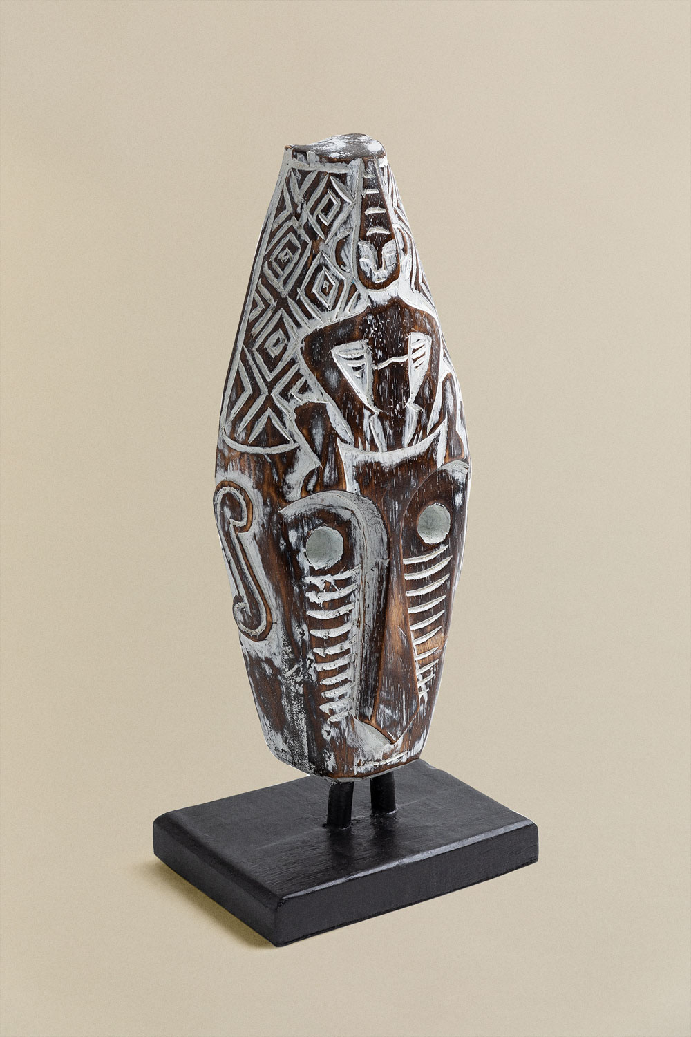 Figurine Décorative en Bois Hamer SKLUM