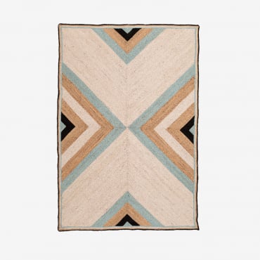 Tapis En Jute Naturel (246x160 Cm) Saina Yute - Sklum