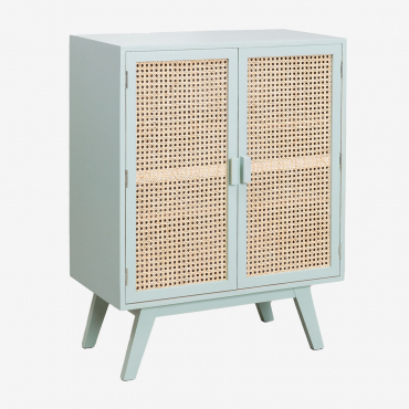 Buffet 2 Portes En Bois Ralik Colors Design Céladon - Sklum