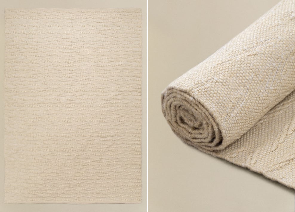 Tapis d'extérieur rectangulaire en polyéthylène Ivaila