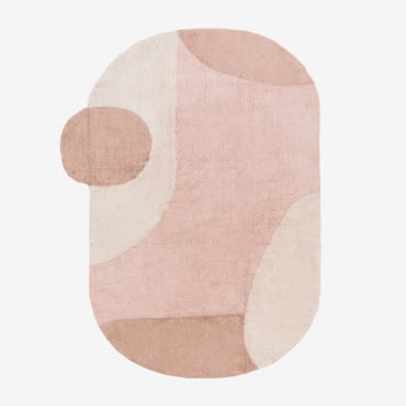 Tapis En Coton 250x155 Cm Suria Couleurs Naturelles - Sklum