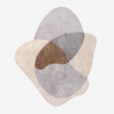 Tapis En Coton 300x255 Cm Istred Couleurs Naturelles - Sklum
