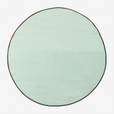 Tapis Extérieur Rond (ø170 Cm) Tanida Céladon & Ø170 Cm - Sklum
