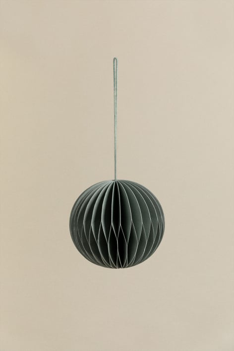 Pack de 6 boules en papier nid d'abeille Elsa