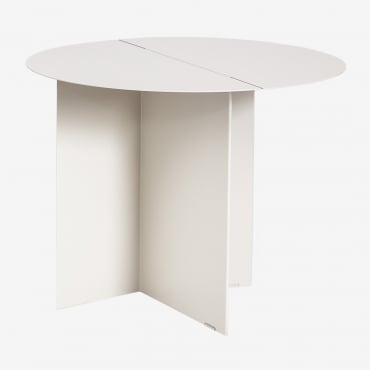 Table D'appoint Ronde En Acier Gromit Ø50 Cm - Sklum