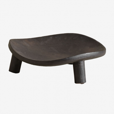 Plateau Décoratif En Céramique Kenzie Noir - Sklum