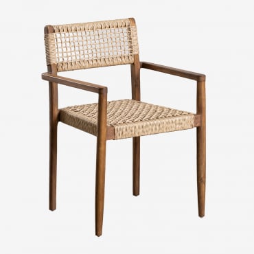 Chaise De Salle À Manger En Teck Orebro Bois De Teck - Sklum