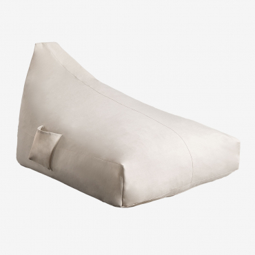 Puff Alexandre Beige Semoline & 150 X 110 Cm - Sklum