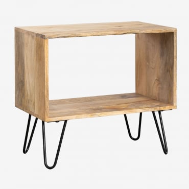 Table D'appoint En Manguier Dugan Bois De Mangue - Sklum