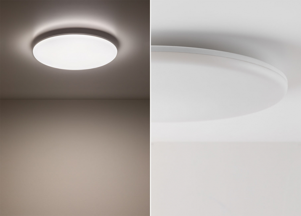 Plafonnier LED de plafond rond Tadeu
