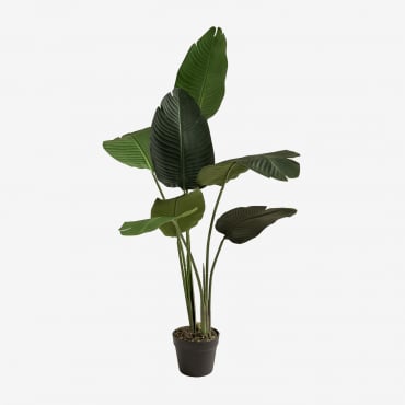 Plante Artificielle Décorative Strelitzia ↑110 Cm - Sklum