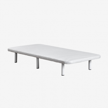 Base Rembourrée Fomben 3d Blanc & 90 X 190 Cm - Sklum