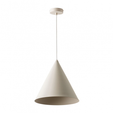 Plafonnier En Métal Arilda Beige Crème - Sklum