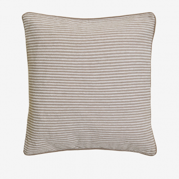 Coussin Carré (45x45 Cm) Niemi Gris Taupe - Sklum