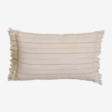 Coussin Rectangulaire En Coton (30x50 Cm) Mawerit Couleurs Naturelles - Sklum