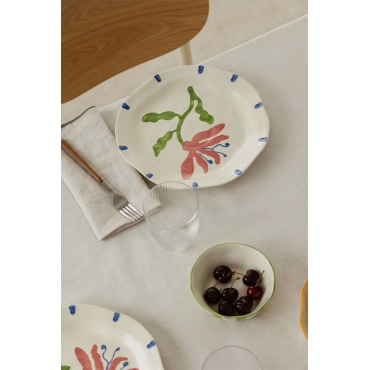 Lot De 2 Assiettes Calotte Hermes Les Pivoines