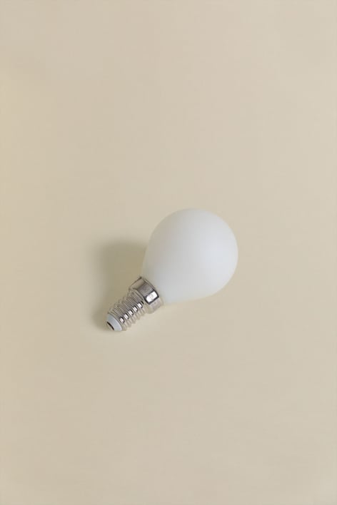 Bombilla LED E14 G45 6W Opal