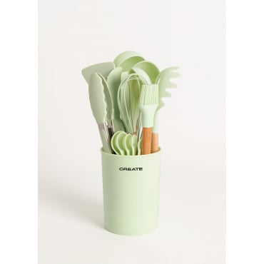 CREATE - KITCHENWARE STUDIO - Utensiles de cuisine en silicone et bois