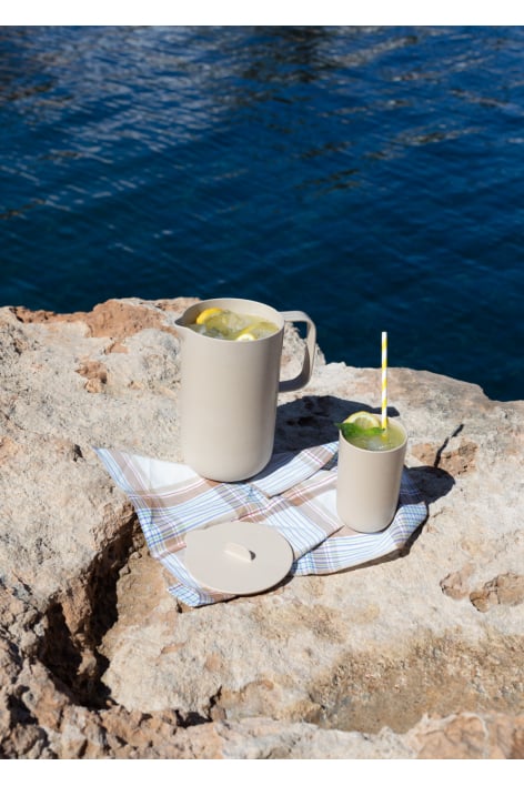 CREATE - KITCHENWARE OUTDOOR ECO - Service carafe de 2 L et 4 verres de 500 ml