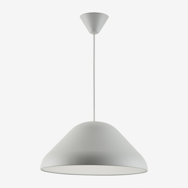 Plafonnier En Fer Jubina Gris Béton & B - Sklum