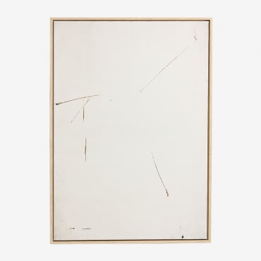 Peinture Décorative Imprimée Sur Toile (50x70 Cm) Nardeli Beige Crème - Sklum