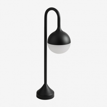 Balise Led Extérieure En Aluminium Uveron Noir - Sklum