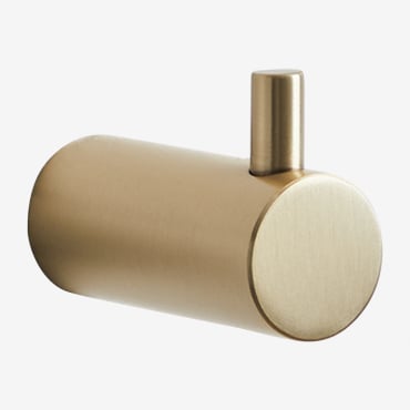 Porte-serviettes En Acier Inoxydable Devon Doré - Sklum