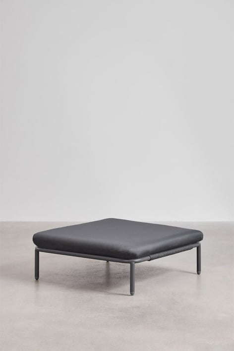 Pouf pour canapé de jardin modulable Roubly