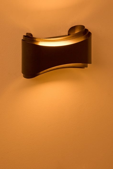 Applique murale LED pour extérieur en aluminium Harnet