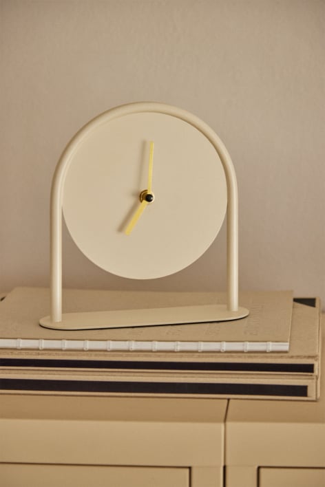 Horloge de table en fer Anuket