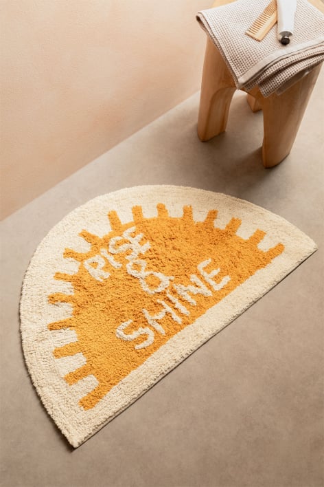 Tapis de bain 55x80 cm en coton Rishi