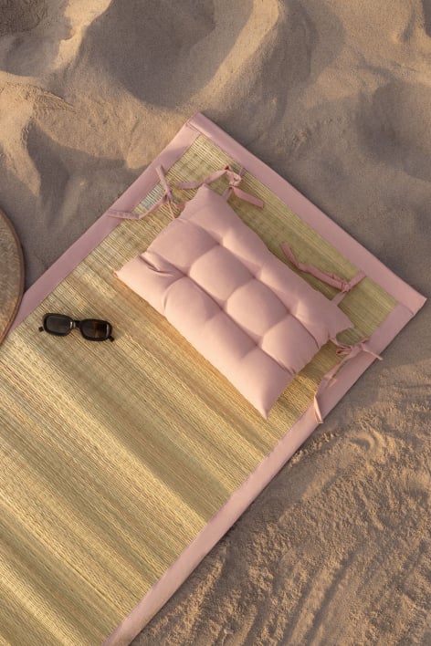 Tapis de plage avec coussin Neila