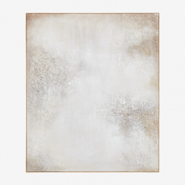 Tableau Décoratif Avec Texture Plâtre (100x120 Cm) Bestue Couleurs Naturelles - Sklum