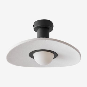 Plafonnier Sunyer Blanc - Sklum