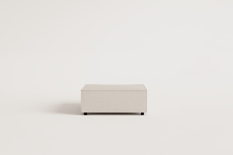 Canapé pouf modulable en tissu Vermont