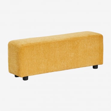 Bras Bas 113x30 Cm Pour Canapé Modulaire Bruna Chenille Moutarde - Sklum