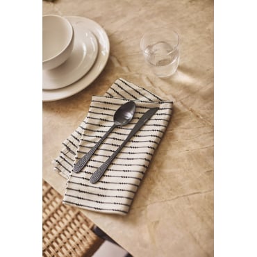 Ultimate Textile - 2 Douzaines - Serviettes Miranda En Tissu