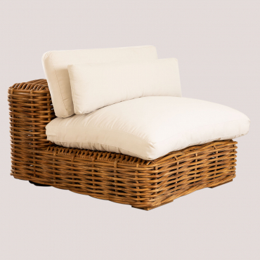 Fauteuil En Rotin Milu Naturel - Sklum