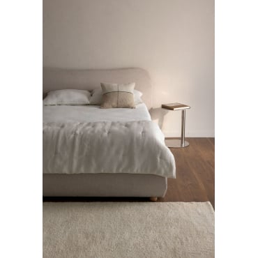 Lit avec coffre en tissu Winselet