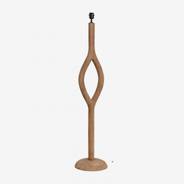 Base Pour Lampadaire ↑130 Cm En Bois De Manguier Gracia Bois De Mangue - Sklum