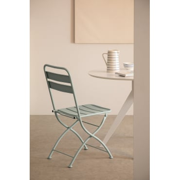 Pack De 4 Chaises De Salle À Manger Pliantes Janti Iceberg - Sklum