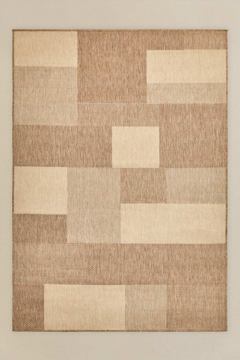 Tapis rectangulaire 200x300 cm polypropylène couleurs naturelles Bridget - Couleurs Naturelles
