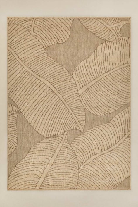 Tapis rectangulaire en polypropylène Ciana